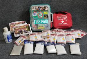 lot 137 image: First Aid Kit and Rain Ponchos