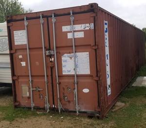 lot 4 image: Shipping Container