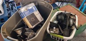 lot 195 image: Large Assortment of Solar Landscaping Lights