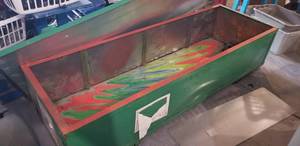 lot 281 image: Large Metal BoxCoffin