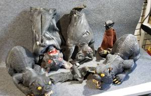lot 55 image: Bat Decorations
