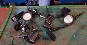lot 197 image: Assortment of Solar Spot Lights