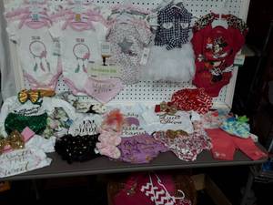 Lot Of New With Tags Baby Girl Set 0-3 Mo., 3 Mo. & 3-6 Mo.