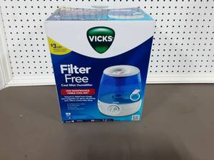 NEW In Box VICKS Cool Mist Humidifier