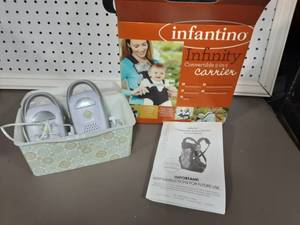 Convertible Baby Carrier-Looks New & Baby Monitors