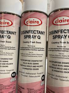 lot 16 image: Disinfectant Spray