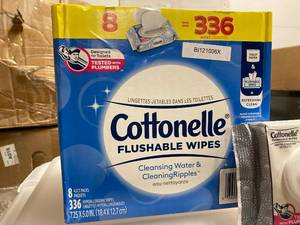 lot 24 image: Cottonelle Flushable Wipes