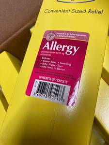 lot 53 image: Allergy Medicine