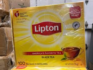 lot 65 image: Lipton Tea
