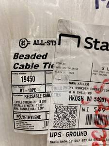 lot 98 image: Beaded Cable Ties
