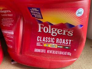 lot 90 image: Folgers Coffee