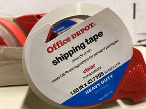 lot 112 image: Heavy Duty Shipping Tape