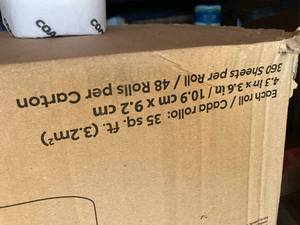 lot 142 image: Toilet Paper