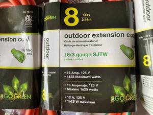 lot 146 image: Extension Power Cords