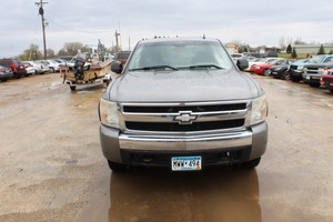 2007 CHEVROLET 1500 SILVERADO 4WD V8 CREW CAB 4.8L WT
