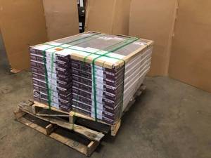 Home Decorators Collection Hand Scraped Strand Woven Wellington 38 in. T x 5-18 in. W x 36 in. L Engineered Click Bamboo Flooring - 18 Boxes - Good Condition - Review all pictures
