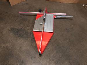 DTA 30 in. Italian Style Manual Tile Cutter - Good Condition - Review all pictures
