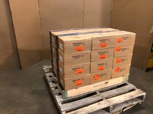 Imperial Texture VCT Cool White Standard Excelon Commercial Vinyl Tile - 24 Boxes - Good Condition - Review all pictures
