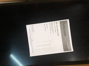 Husky 36 Ready-to-Assemble 24-Gauge Steel Freestanding Garage Storage Cabinet   - Has Damage - Review all pictures