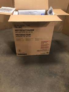 Champion Power Equipment 22 in. 212cc 4-Stroke Gas Garden Front Tine Tiller with Forward and Reverse - Good Condition - Review all pictures