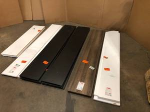 Mixed Lot of assorted Shelves different colors Review all pictures