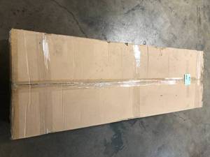 Husky Ready-to-Assemble 24-Gauge Steel Freestanding Garage Cabinet in Black (48 in. W x 72 in. H x 18 in. D) - Good Condition - Review all pictures