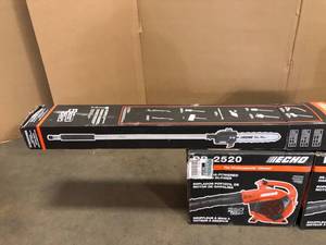 Mix Lot of ECHO 170 MPH 453 CFM 25.4 cc Gas 2-Stroke Cycle Handheld Leaf Blowers - Review all pictures - Customer Returns - NOT CHECKED