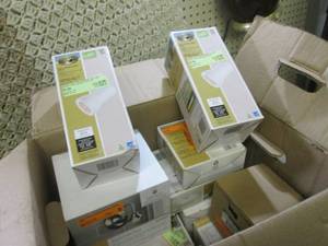 (F-3) Box of Small Light Fixtures...