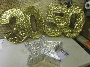 (D-2T) 3 Pinatas 30 50 Star...