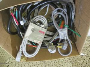 (G-1) Assorted Range Power Cords Et...