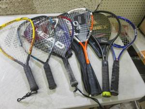 (F-1) 6 Assorted Rackets Tennis Rac...