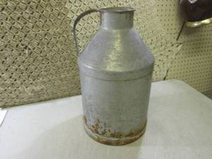 (BSB) Vintage Galvanized CanContai...