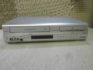 (D-3) Sansui VRDVD4005 Dual DVDVCR...
