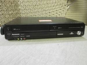 (D-3) Panasonic DMR-EZ47B Dual VHS...