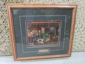 (D-1) Framed Charles Freitag  Rest...