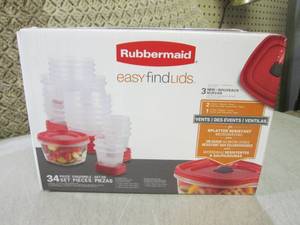 (CSB) Rubbermaid 34pc Kitchen Conta...