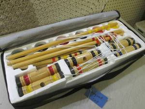 (EW6) Sportscraft Croquet Set...