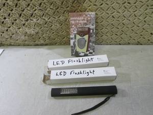 (EC1) 2 LED Flashlights and Transis...