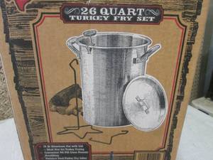 (F-1) 26 Quart Turkey Fry Set ...