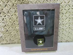(BS) US Army Gaiter,Hat & Glove Set...