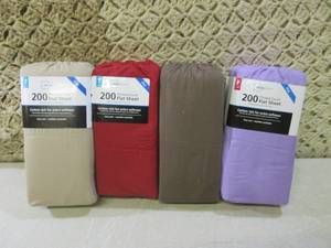 (BSB) Assorted Flat Sheets Twin Ful...