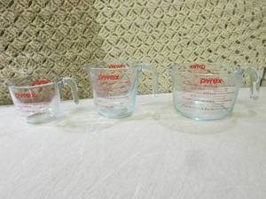 (BSB) 3pc Pyrex Measuring Cups 1 Cu...