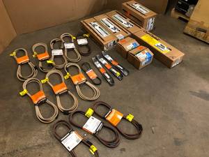 Mixed Lot of PowerCare Deck Belts - Various Models  Customer Returns - Review all pictures