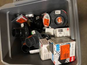 Mixed Lot Square Shower Drain and more Plumbing Accessories - Review all pictures