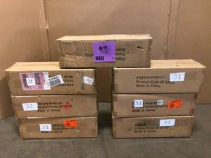 Everbilt 4 in. Red TPU Heavy-Duty Swivel Plate Caster with Brake, 250 lbs. Weight Capacity - Review all pictures - 7 boxes total