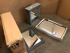 Mixed Lot of assorted Mirrors - Various Models and Conditions - Review all pictures
