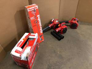 Mixed Lot of assorted Homelite Handheld Blowers - Not Checked - Review all pictures