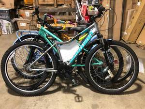 Pallet with Assorted Bicycles Mix Sizes, Styles, Models and conditions from Dicks Sporting Good