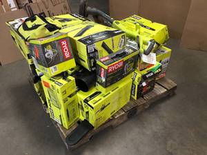 Mixed Lot of Ryobi Jet Fan Blowers - Not Checked - Various Conditions and Models - Review all pictures