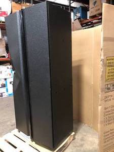 Husky 3-Piece Pro Duty Welded Steel Garage Storage System in Black Damaged on the sides - Review all pictures